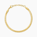 Bracelet Prestance Acier Jaune - Bracelets cha&icirc;ne Femme | Histoire d&rsquo;Or