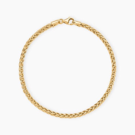 Bracelet Jany Maille Palmier Or Jaune - Bracelets Femme | Histoire d&rsquo;Or