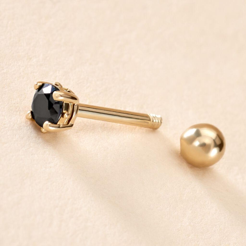 Piercing Joanina Or Jaune Oxyde De Zirconium - Bijoux Femme | Histoire d’Or