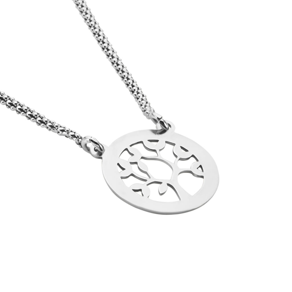 Collier Ethna Argent Blanc - Colliers fantaisie Femme | Histoire d&rsquo;Or