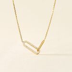 Collier Link Or Jaune - Colliers Femme | Histoire d&rsquo;Or