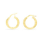 Cr&eacute;oles Udara Or Jaune - Boucles d'oreilles cr&eacute;oles Femme | Histoire d&rsquo;Or