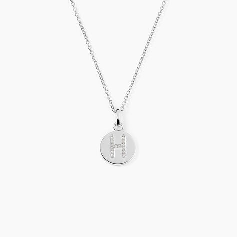 Collier Argent Eugenien Oxydes De Zirconium - Colliers fantaisie Femme | Histoire d&rsquo;Or