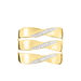 Bague Catharine 3 Rangs Or Jaune Diamant - Bagues avec pierre Femme | Histoire d’Or
