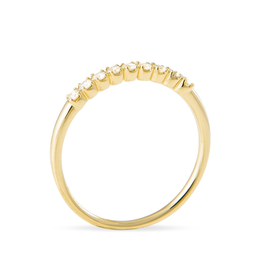 Alliance Eloise Or Jaune Diamant - Alliances Femme | Histoire d&rsquo;Or