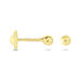 Boucles D'oreilles Puces Or Jaune Fidelia - Clous d'oreilles Famille | Histoire d’Or