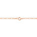 Bracelet Ophelio Maille Alternee 1/1 Or Rose - Bracelets chaîne Femme | Histoire d’Or