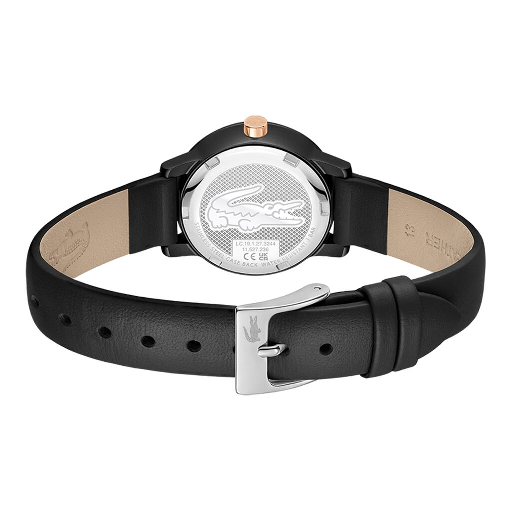 Montre Lacoste .12.12 Swift Noir - Montres Femme | Histoire d&rsquo;Or