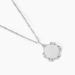 Collier Collette Argent Blanc - Sautoirs Femme | Histoire d&rsquo;Or