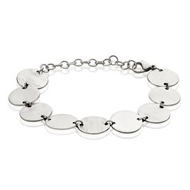 Bracelet Acier Blanc Stellaire - Bracelets fantaisie Femme | Histoire d’Or