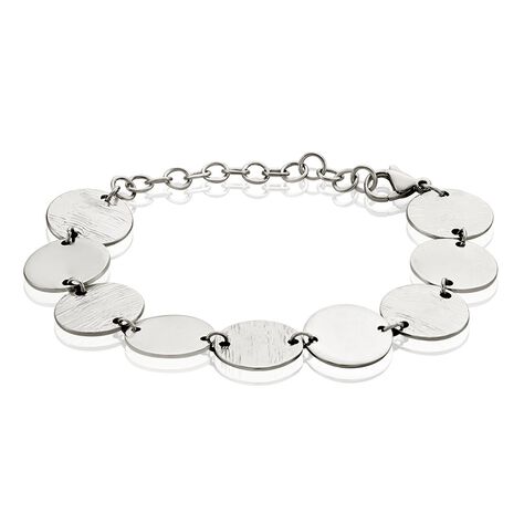 Bracelet Acier Blanc Stellaire - Bracelets fantaisie Femme | Histoire d’Or