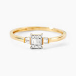 Bague Collection 1986 Or Jaune Diamant - Bagues avec pierre Femme | Histoire d&rsquo;Or