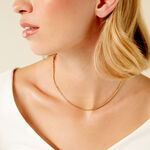 Collier Harlow Acier Jaune - Colliers fantaisie Femme | Histoire d&rsquo;Or