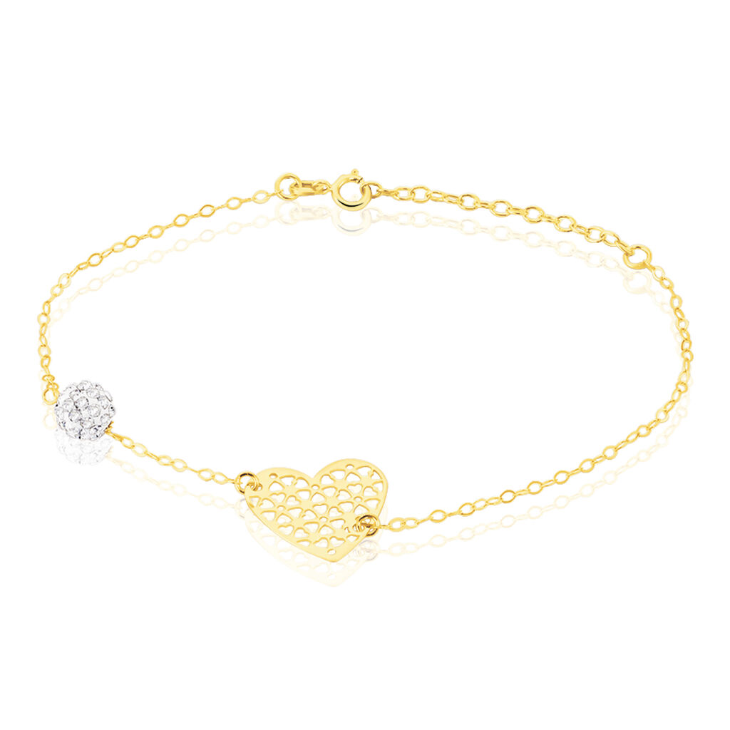 Bracelet Allyn Or Jaune Strass - Bracelets Femme | Histoire d’Or