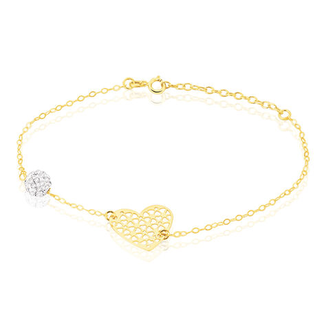 Bracelet Allyn Or Jaune Strass - Bracelets Femme | Histoire d’Or