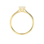 Bague Solitaire Athena Or Jaune Diamant - Bagues solitaires Femme | Histoire d&rsquo;Or