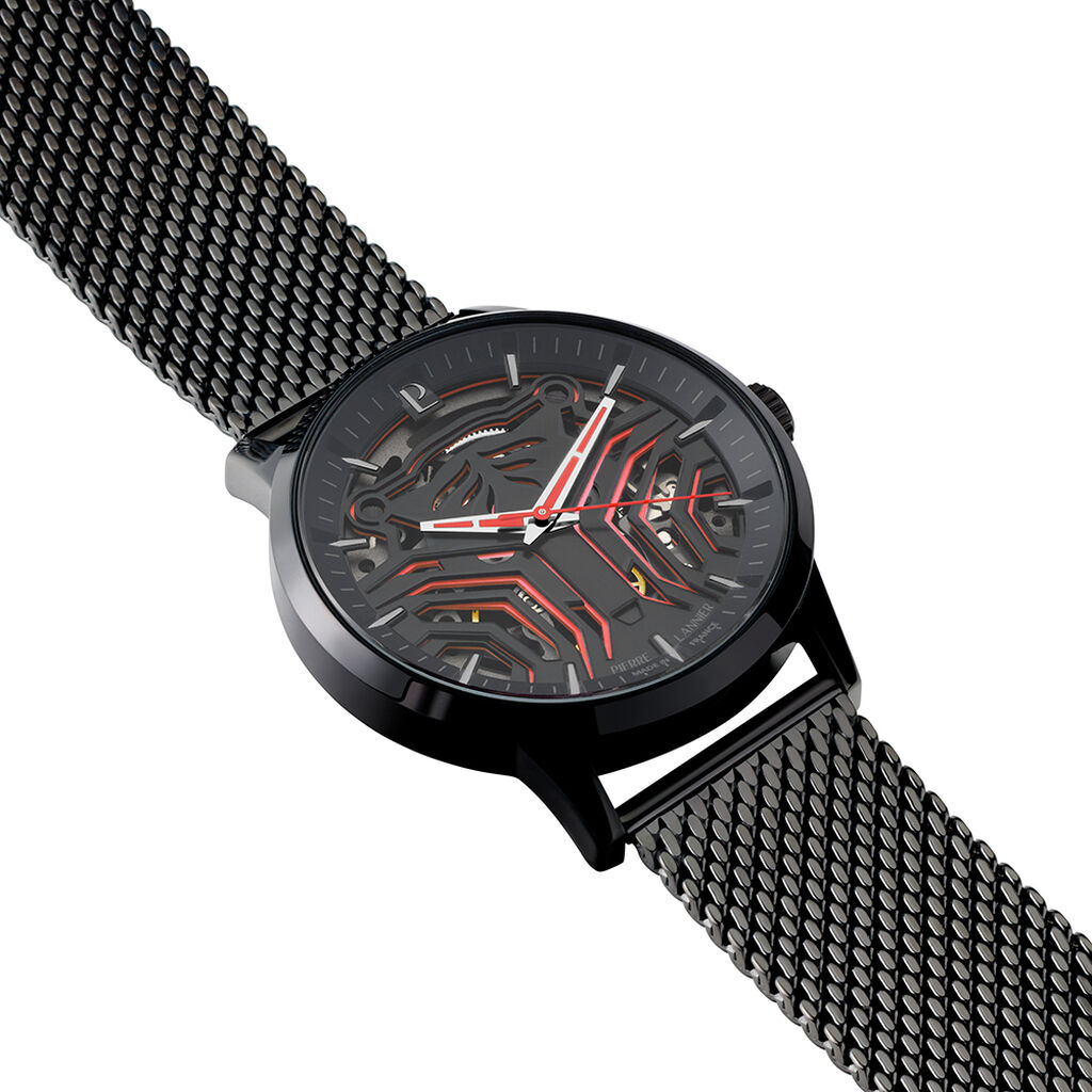 Montre Pierre Lannier Lannier Sherkhan Bicolore - Montres m&eacute;caniques Homme | Histoire d&rsquo;Or