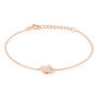 Bracelet Flamen Argent Rose Oxyde De Zirconium