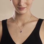 Collier Perez Argent Blanc Oxyde De Zirconium - Colliers fantaisie Femme | Histoire d&rsquo;Or