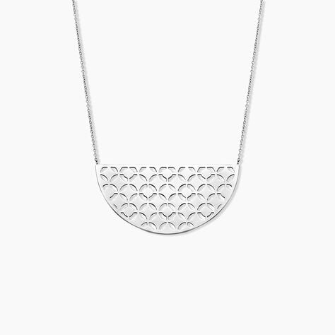 Collier Yelda Acier Blanc - Colliers fantaisie Femme | Histoire d’Or