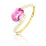 Bague Loriane Or Jaune Tourmaline Et Diamant