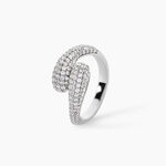 Bague Mademoiselle Argent Blanc Oxyde De Zirconium - Bagues avec pierre Femme | Histoire d&rsquo;Or