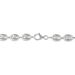 Collier Carrus Maille Grain De Cafe Argent Blanc - Chaines Homme | Histoire d’Or