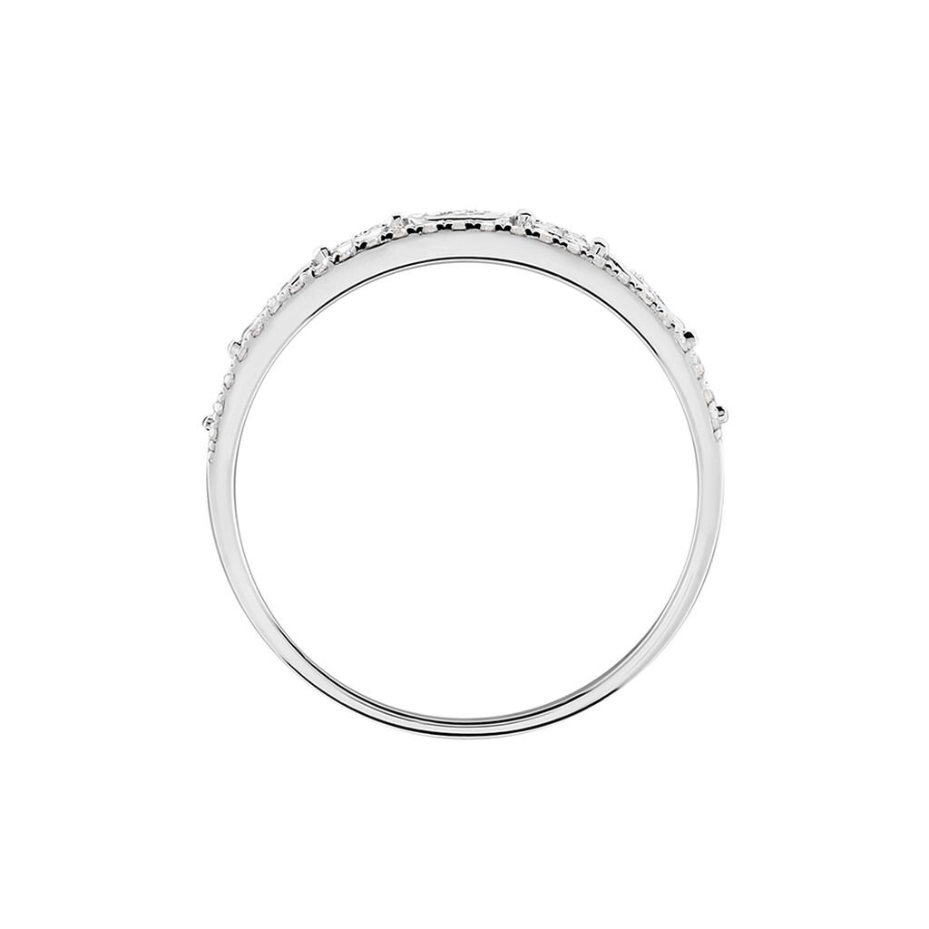 Bague Veca Or Blanc Diamant - Bagues avec pierre Femme | Histoire d&rsquo;Or