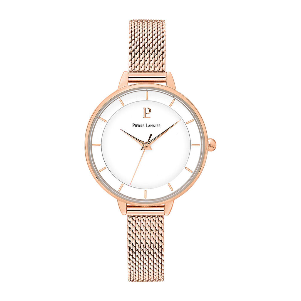 Montre Pierre Lannier Delice Blanc