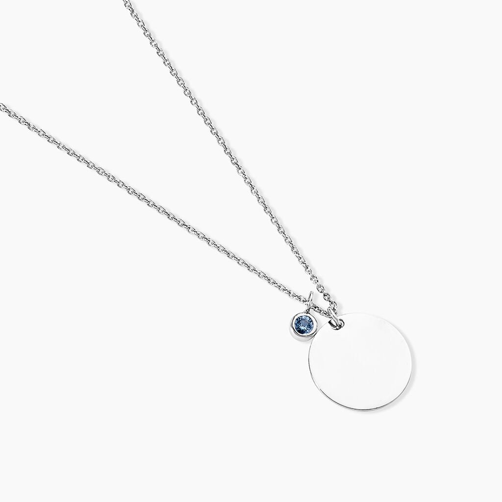 Collier Aleksandra Argent Blanc Oxyde De Zirconium - Colliers fantaisie Femme | Histoire d’Or