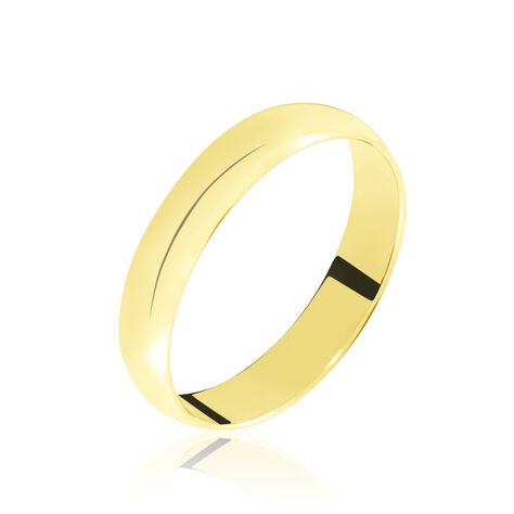 Alliance Meredithe Demi Jonc Classique Or Jaune - Alliances Famille | Histoire d’Or