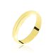Alliance Meredithe Demi Jonc Classique Or Jaune - Alliances Famille | Histoire d’Or