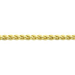 Bracelet Jayna Maille Palmier Or Jaune - Bracelets cha&icirc;ne Femme | Histoire d&rsquo;Or