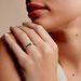 Bague Solitaire Athena Or Blanc Diamant - Bagues solitaires Femme | Histoire d’Or