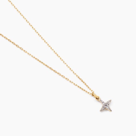 Collier Starlight Or Jaune Diamant - Colliers Femme | Histoire d&rsquo;Or