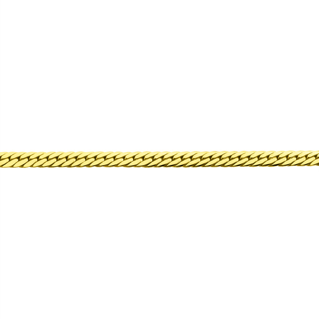 Bracelet Izel Maille Anglaise Or Jaune - Bracelets cha&icirc;ne Femme | Histoire d&rsquo;Or