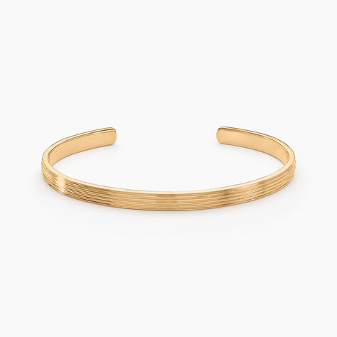Bracelet Jonc Ensoleillée Plaqué Or Jaune - Bracelets joncs Femme | Histoire d’Or