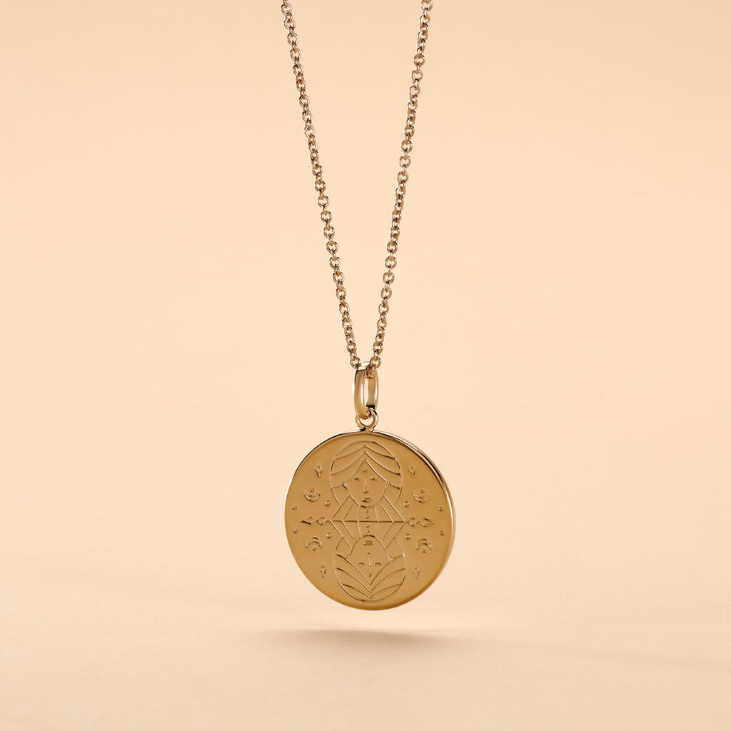 Collier Astro Plaqué Or - Colliers Zodiaque Femme | Histoire d’Or