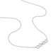 Collier Or Blanc Oxyde De Zirconium - Colliers Femme | Histoire d’Or
