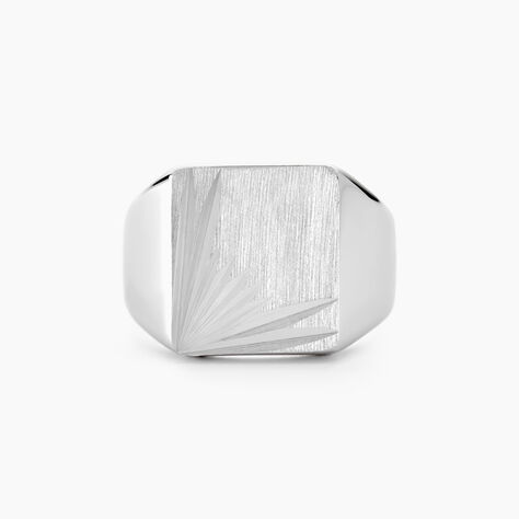 Chevalière Henry Argent Blanc - Chevalières Homme | Histoire d’Or