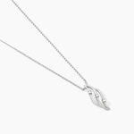 Collier Marnie Or Blanc Diamant - Colliers Femme | Histoire d&rsquo;Or