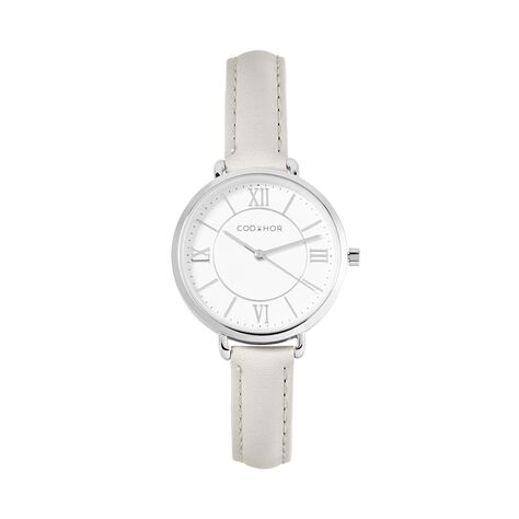 Montre Codhor Lena Blanc - Montres Femme | Histoire d’Or