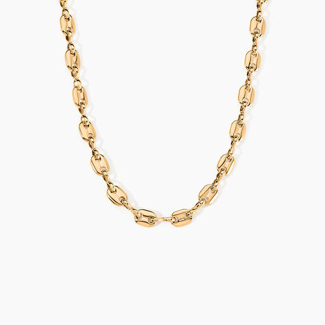 Collier William Plaqu&eacute; Or Jaune - Chaines Femme | Histoire d&rsquo;Or