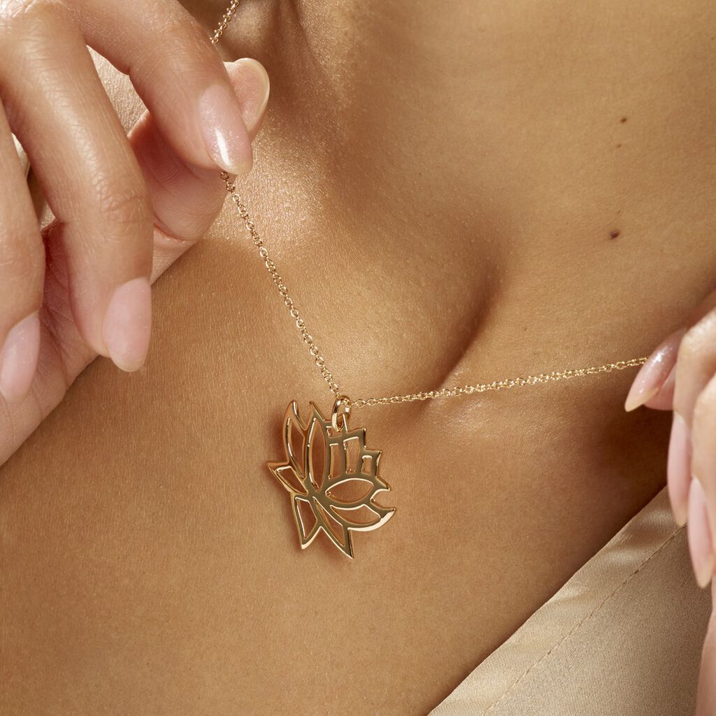 Collier Fuji Plaqué Or Jaune - Colliers fantaisie Femme | Histoire d’Or