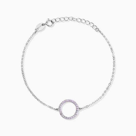 Bracelet Ambroisie Argent Blanc Oxyde De Zirconium - Bracelets Femme | Histoire d’Or