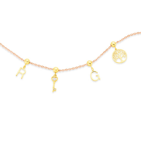 Charms Lezine Or Jaune Oxyde De Zirconium - Charms Femme | Histoire d’Or