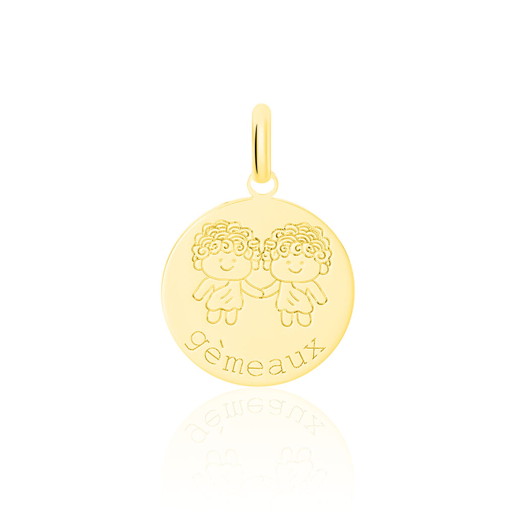 Pendentif Jannila Zodiaque Or Jaune - Cadeaux de naissance Enfant | Histoire d’Or