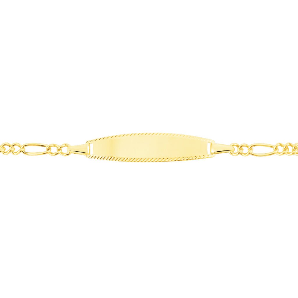 Bracelet Identit&eacute; Bartolomee Or Jaune - Bracelets Communion Enfant | Histoire d&rsquo;Or