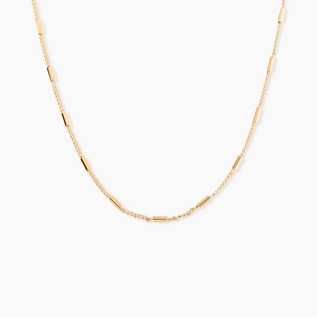 Collier Frans Plaqu&eacute; Or - Chaines Femme | Histoire d&rsquo;Or