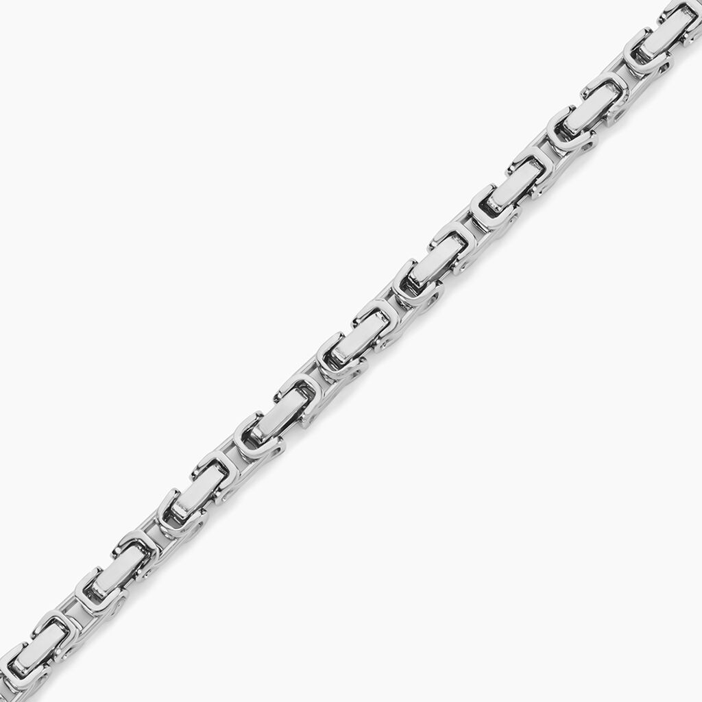 Bracelet Rui Acier Blanc - F&ecirc;te des p&egrave;res Homme | Histoire d&rsquo;Or